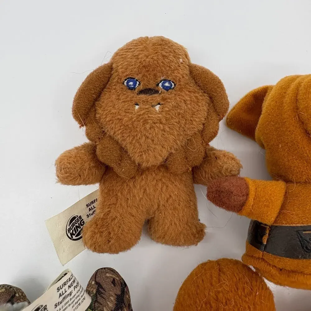 Star Wars Episode III Burger King Plush Toy Lot Of 7 2005 Characters